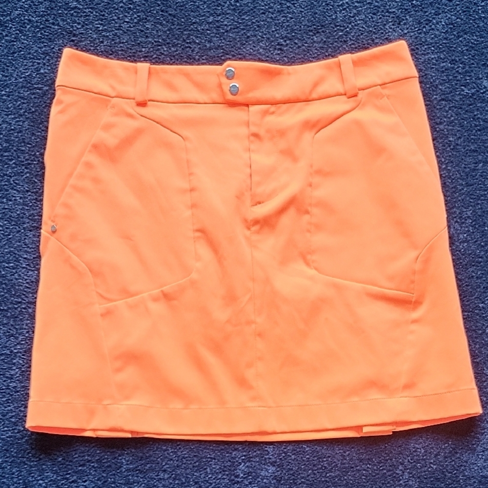 Ralph Lauren Orange Pencil Skirt